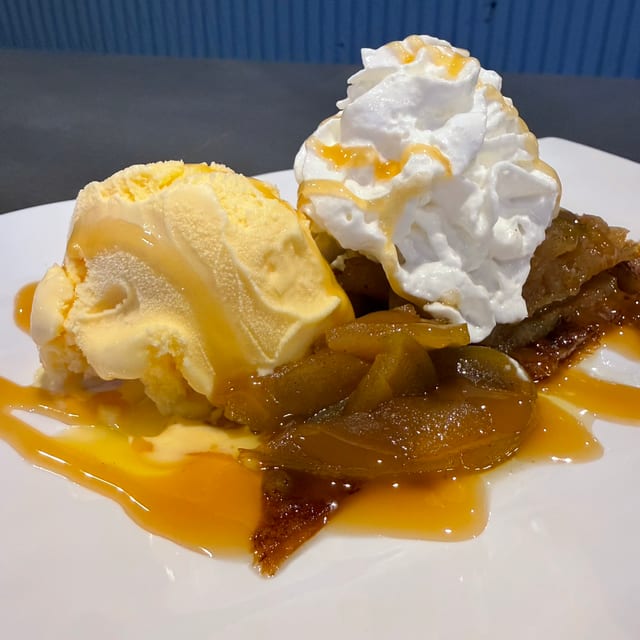 Homemade Apple Tarte Tatin.