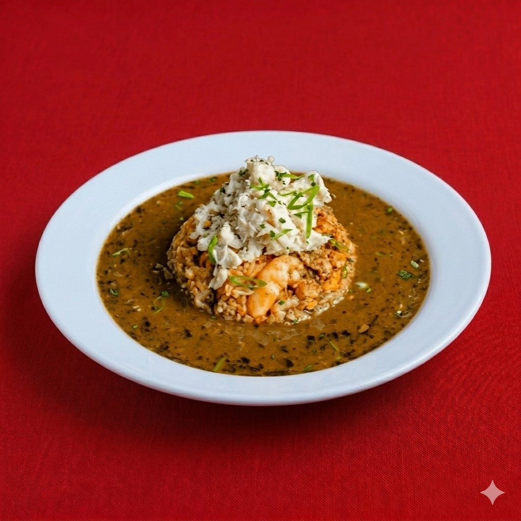 Seafood Gumbo.
