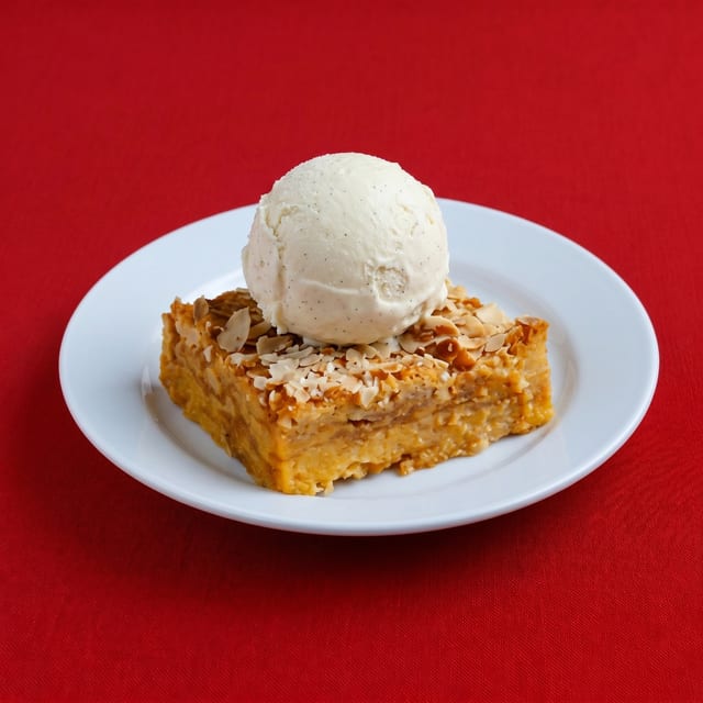 Homemade Donut Bread Pudding.