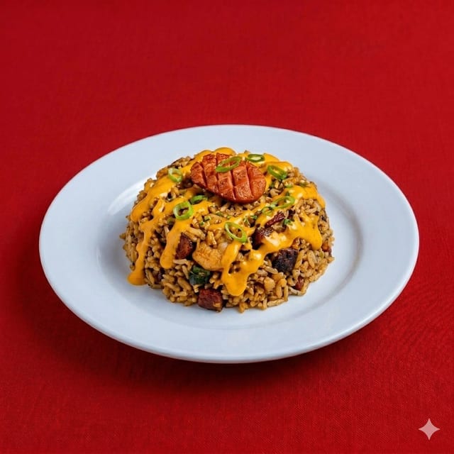 Chicken & Pork Jambalaya.